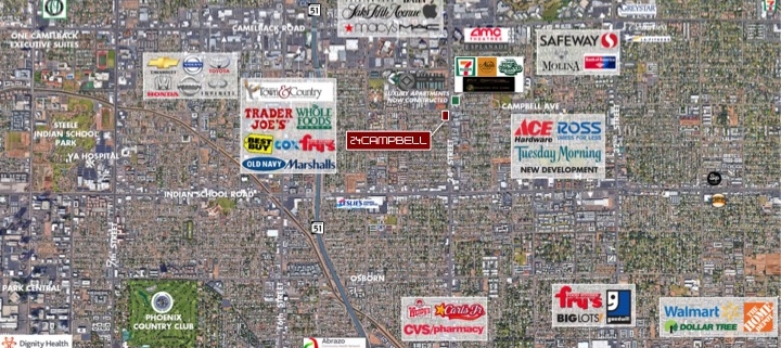 Vestis Group Negotiates Commercial Land Sale in Phoenix Biltmore District